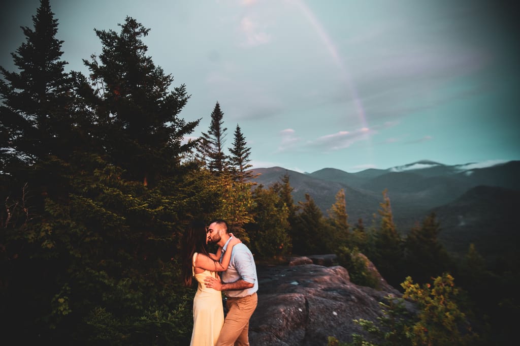 April and Ravin during their engagement session, photograph 26 of 32