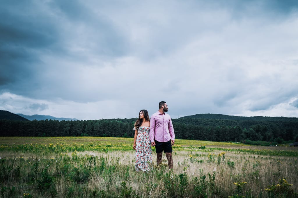 April and Ravin during their engagement session, photograph 4 of 32