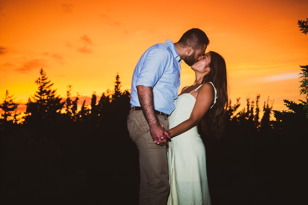 April and Ravin during their engagement session, photograph 28 of 32