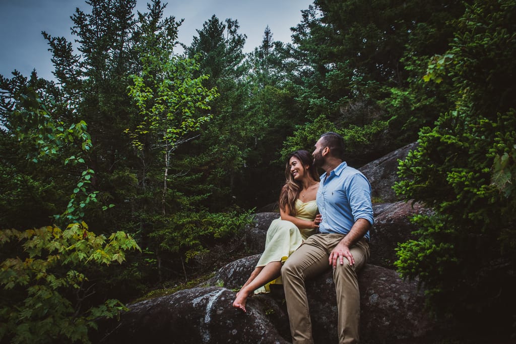 April and Ravin during their engagement session, photograph 13 of 32