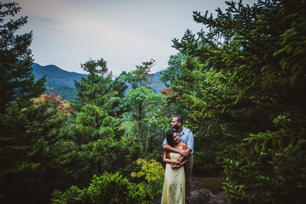 April and Ravin during their engagement session, photograph 14 of 32