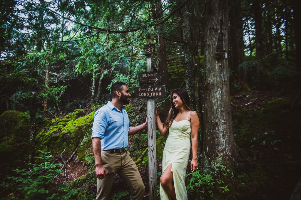 April and Ravin during their engagement session, photograph 16 of 32
