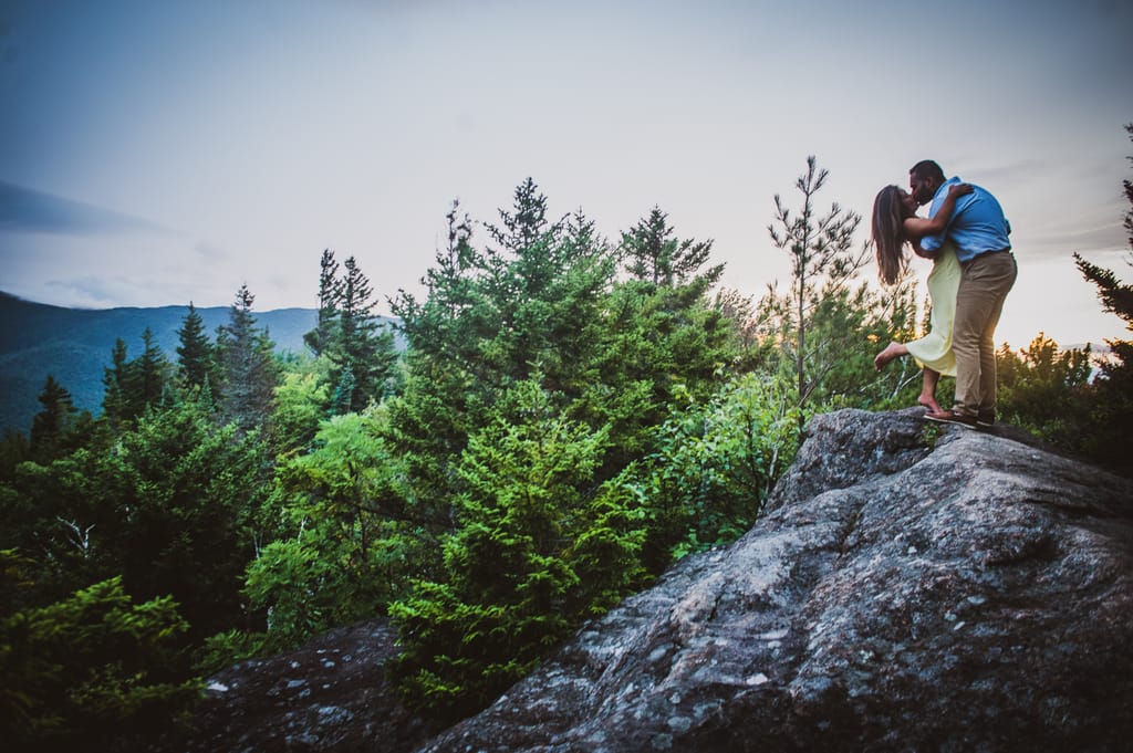 April and Ravin during their engagement session, photograph 21 of 32