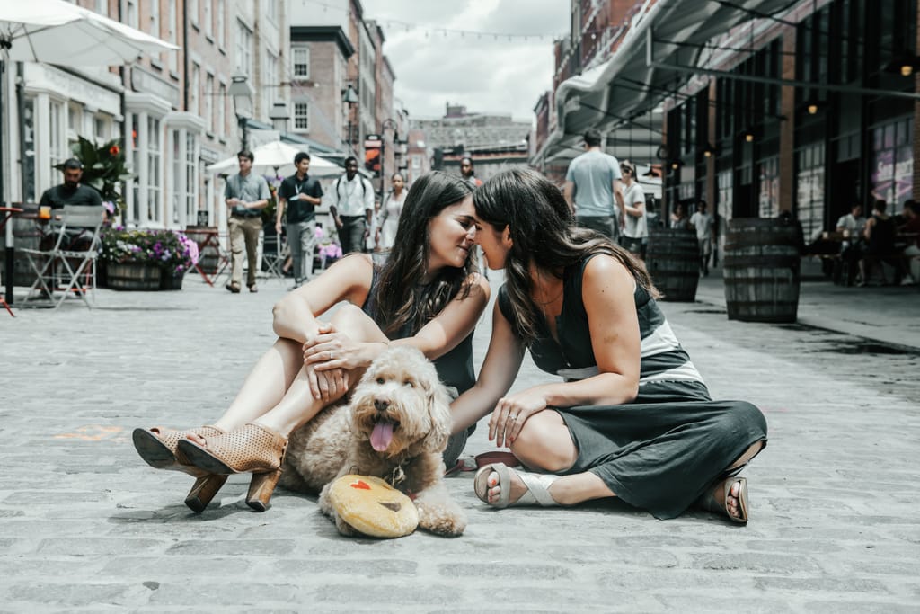 Cheryl and Colby during their engagement session
