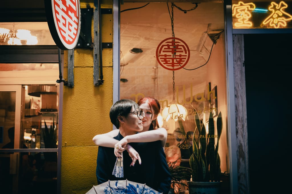 Christopher and Amaya during their engagement session, photograph 37 of 53