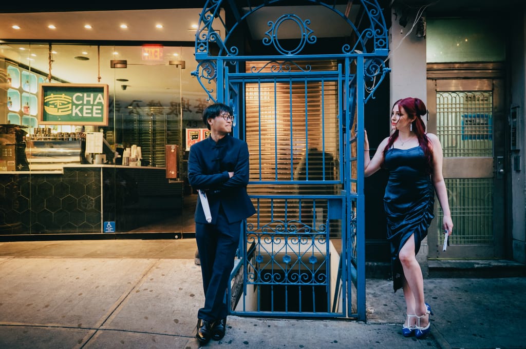 Christopher and Amaya during their engagement session, photograph 29 of 53
