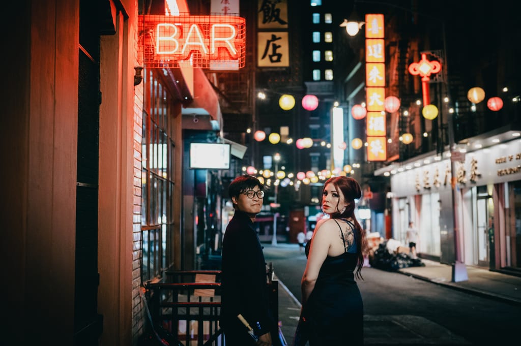 Christopher and Amaya during their engagement session, photograph 48 of 53