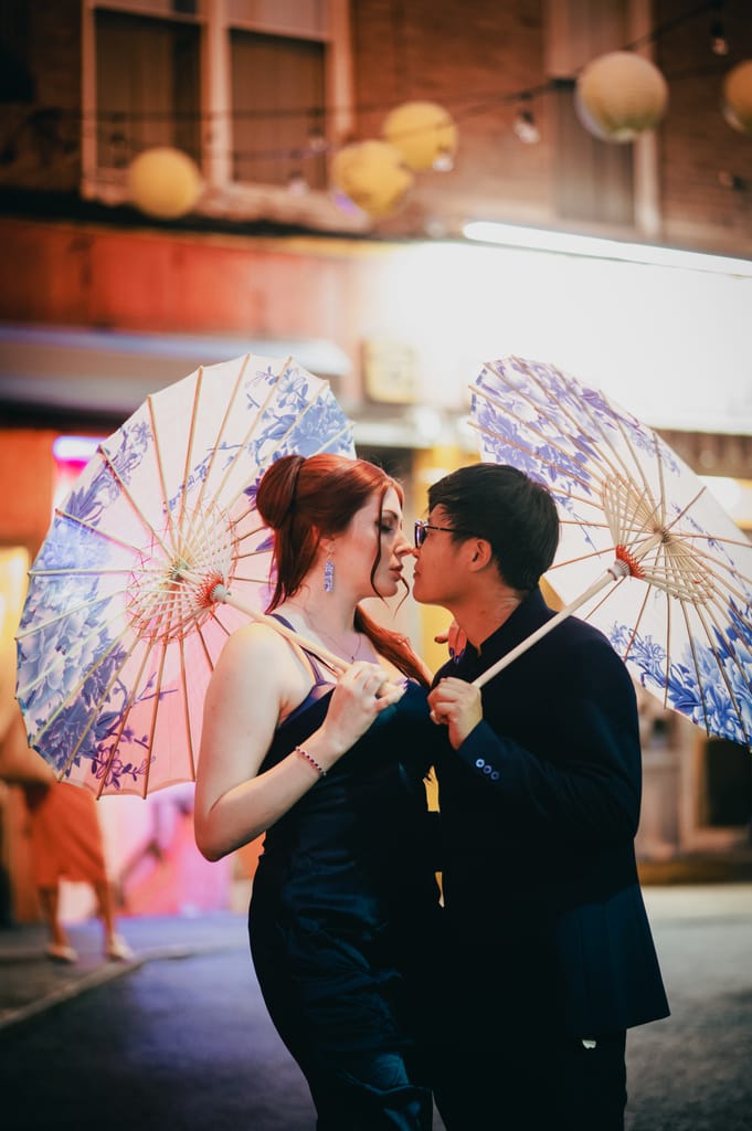 Christopher and Amaya during their engagement session, photograph 42 of 53