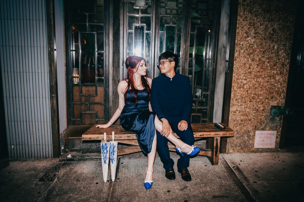 Christopher and Amaya during their engagement session, photograph 44 of 53
