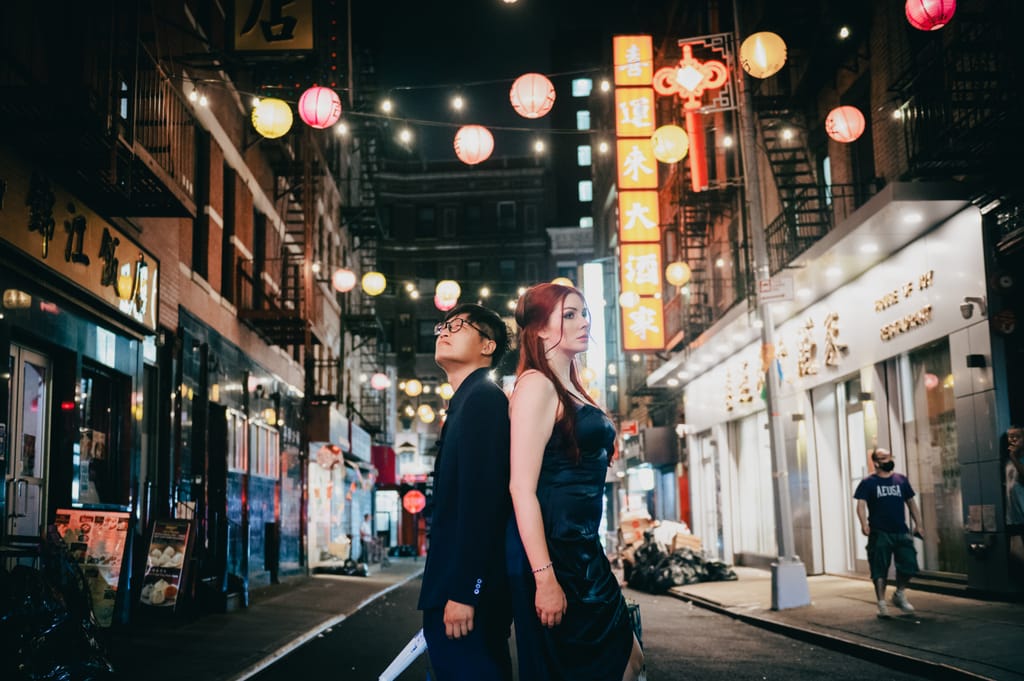 Christopher and Amaya during their engagement session, photograph 49 of 53