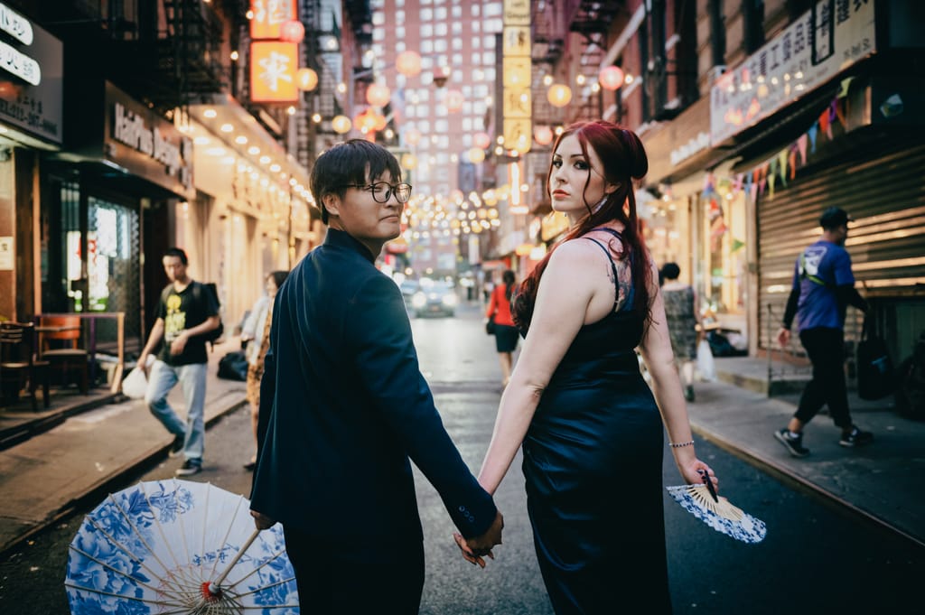 Christopher and Amaya during their engagement session, photograph 33 of 53