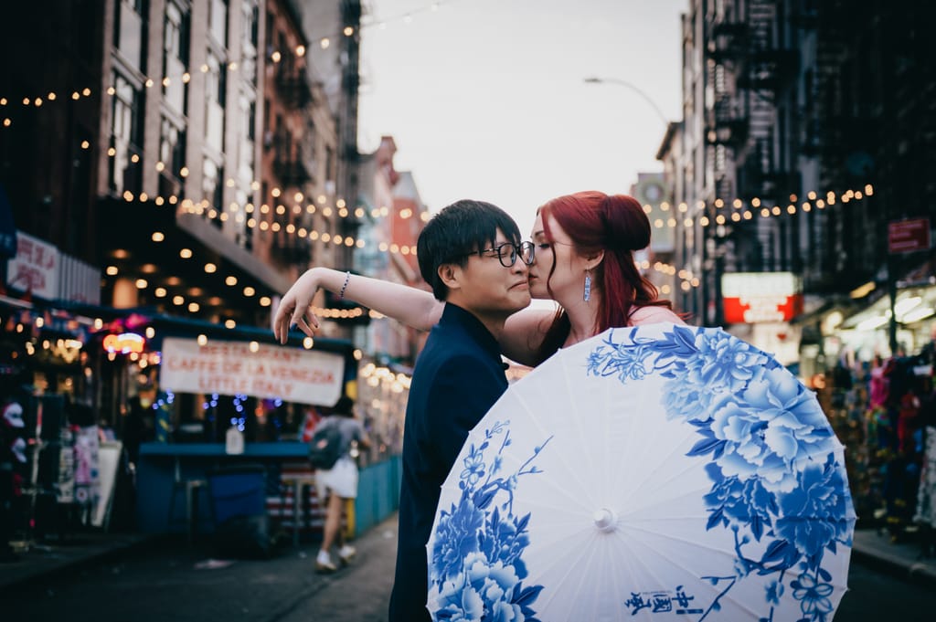Christopher and Amaya during their engagement session, photograph 1 of 53