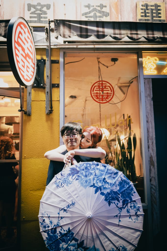 Christopher and Amaya during their engagement session, photograph 35 of 53