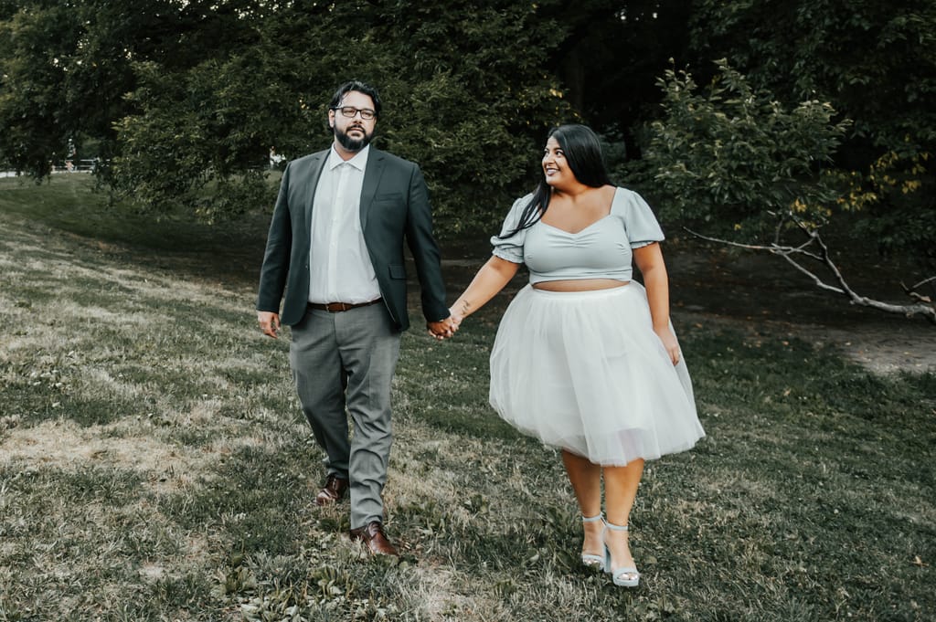 Cindy and Matt during their engagement session, photograph 14 of 29