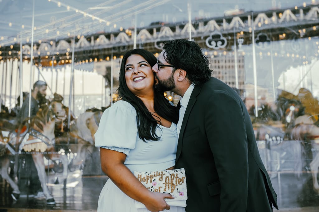 Cindy and Matt during their engagement session, photograph 6 of 29