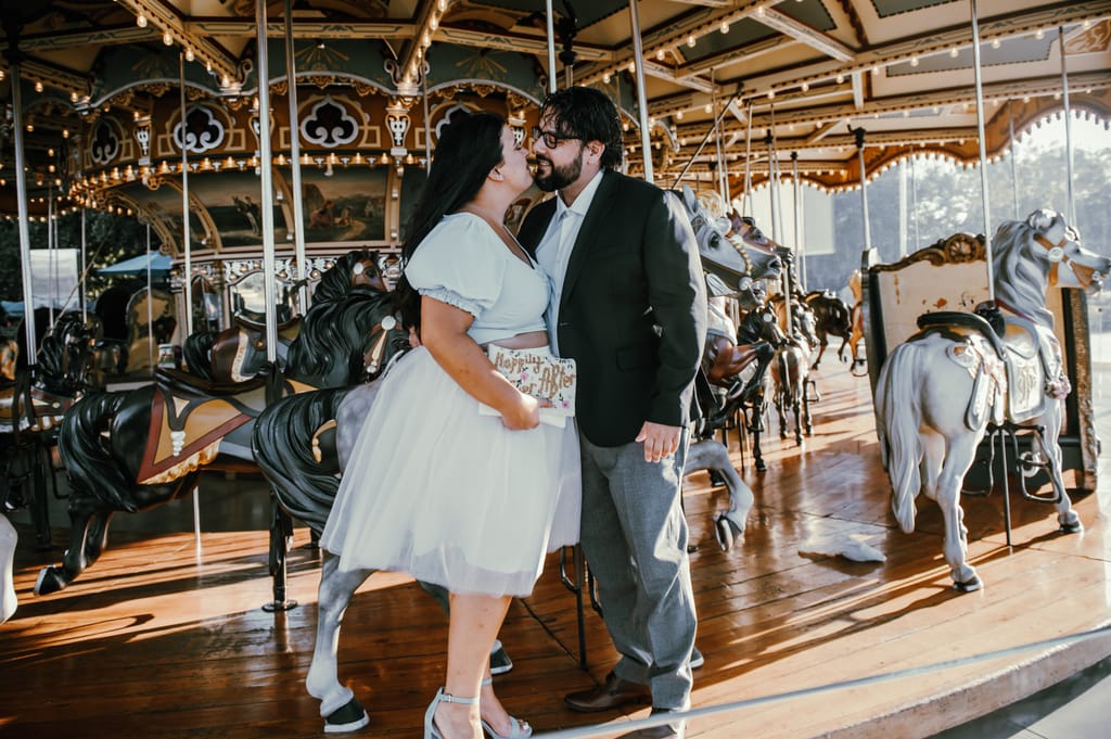 Cindy and Matt during their engagement session, photograph 4 of 29