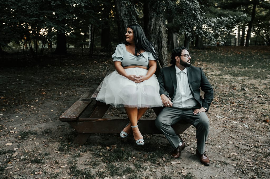 Cindy and Matt during their engagement session, photograph 17 of 29