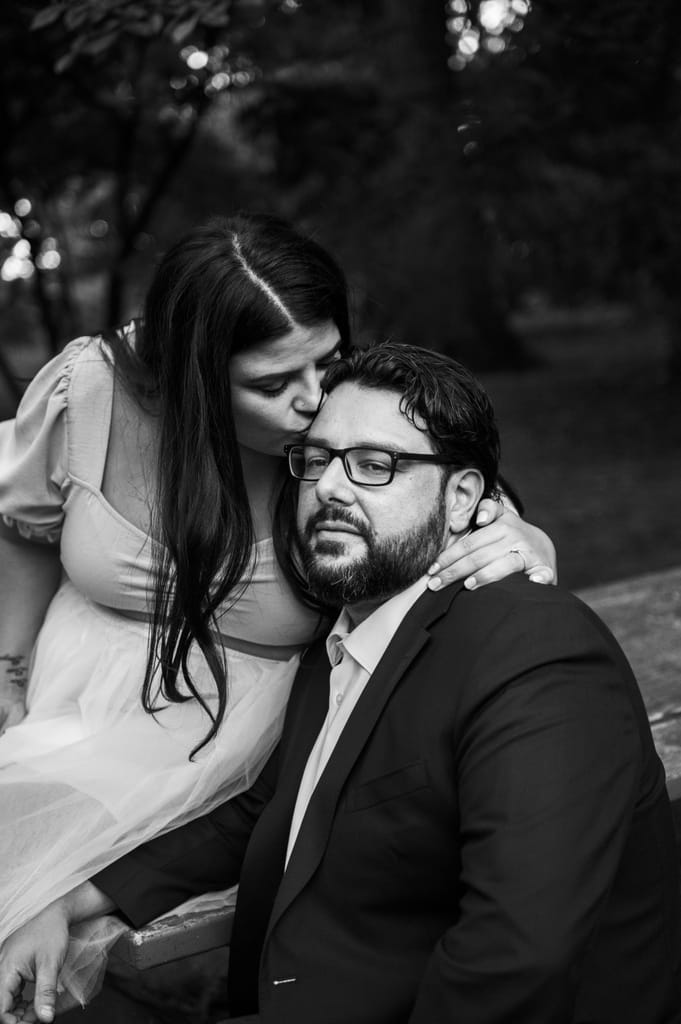 Cindy and Matt during their engagement session, photograph 18 of 29