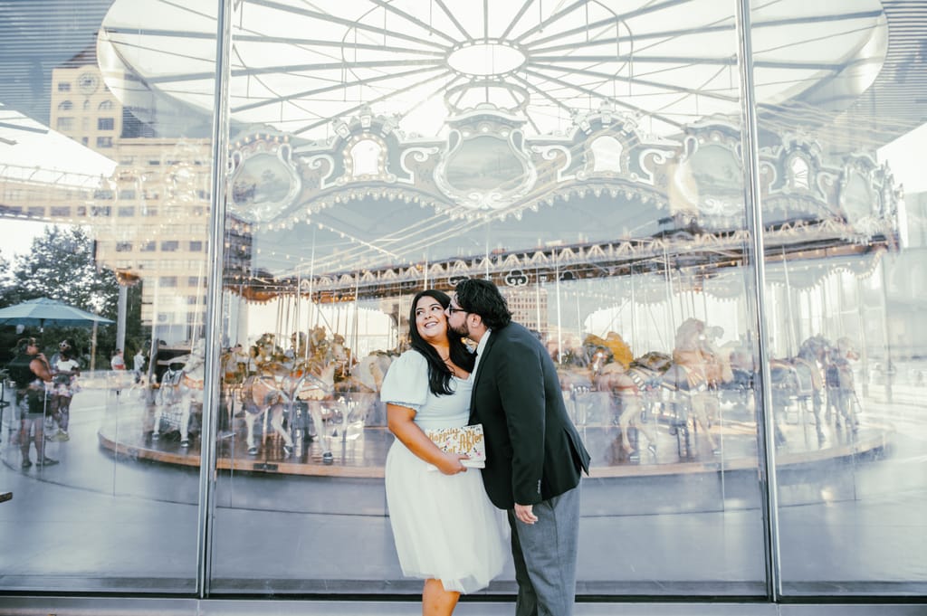 Cindy and Matt during their engagement session, photograph 5 of 29