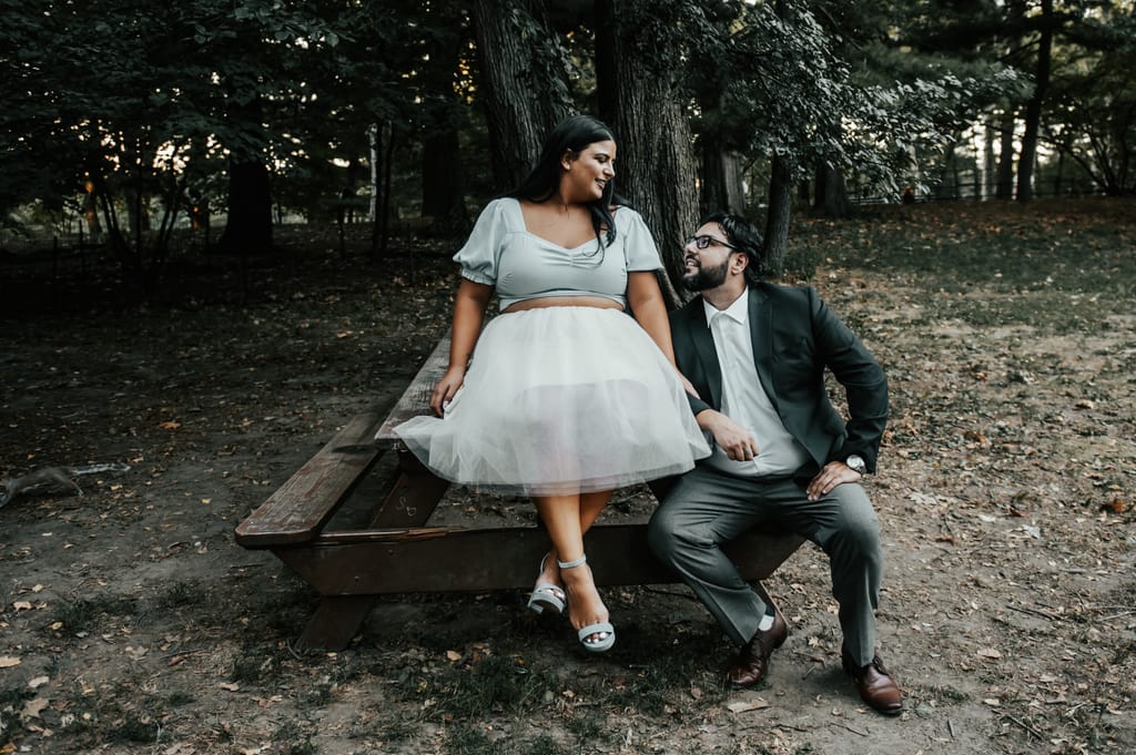 Cindy and Matt during their engagement session, photograph 15 of 29