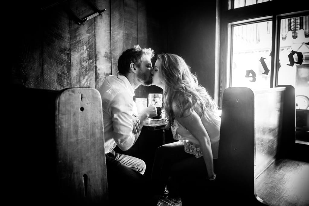 Courtney and Quinn during their engagement session, photograph 23 of 73