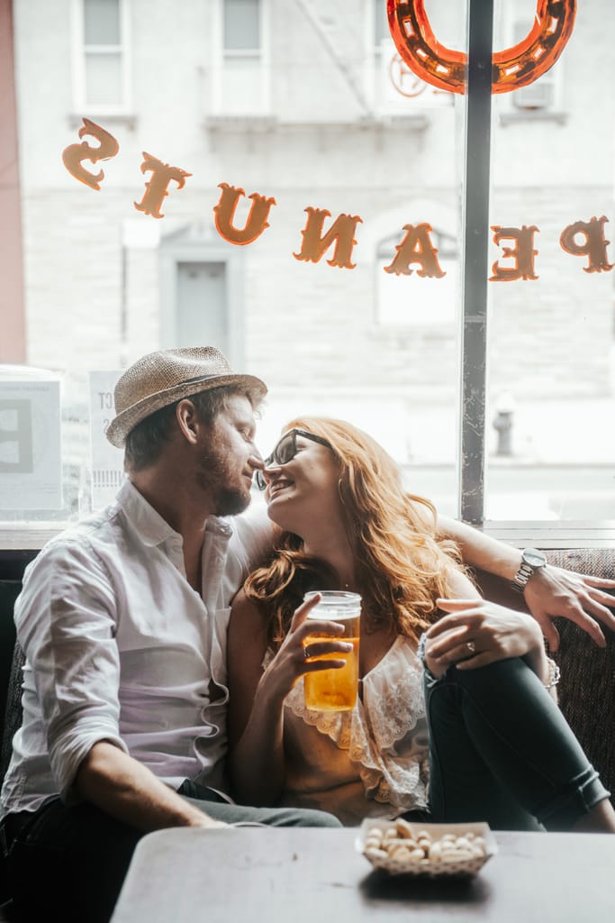 Courtney and Quinn during their engagement session, photograph 43 of 73