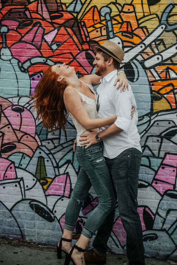 Courtney and Quinn during their engagement session, photograph 54 of 73
