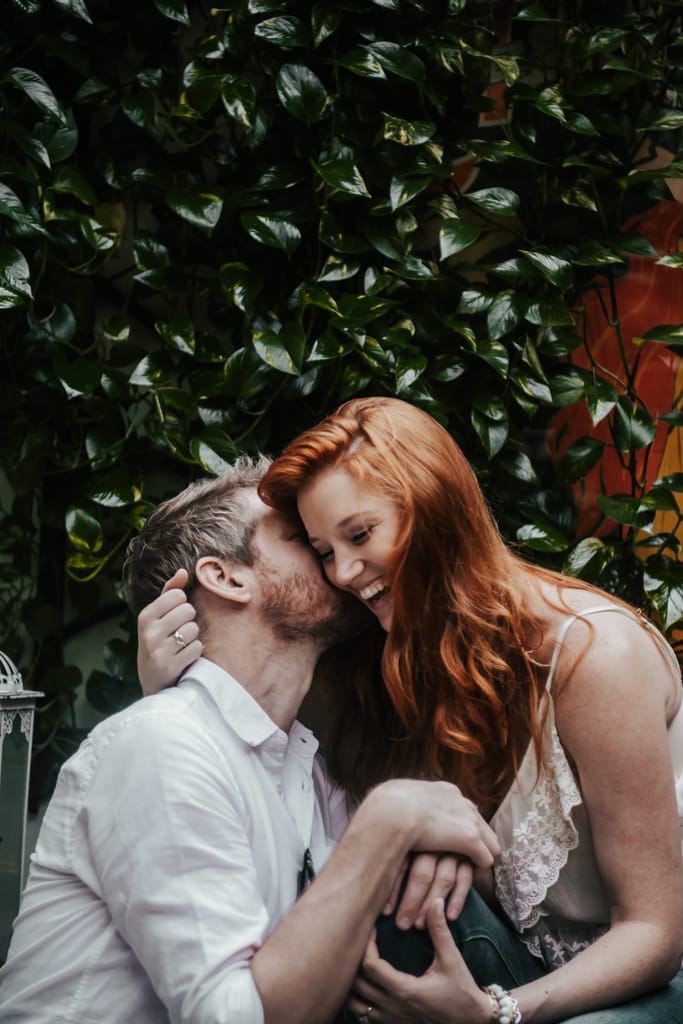 Courtney and Quinn during their engagement session, photograph 66 of 73