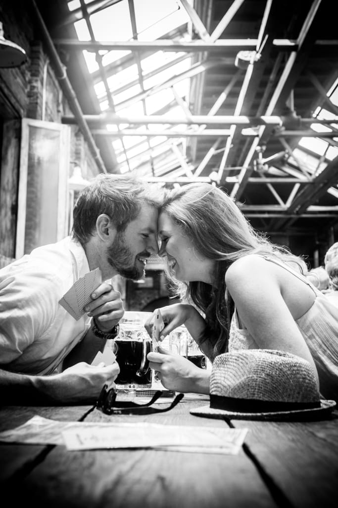 Courtney and Quinn during their engagement session, photograph 30 of 73