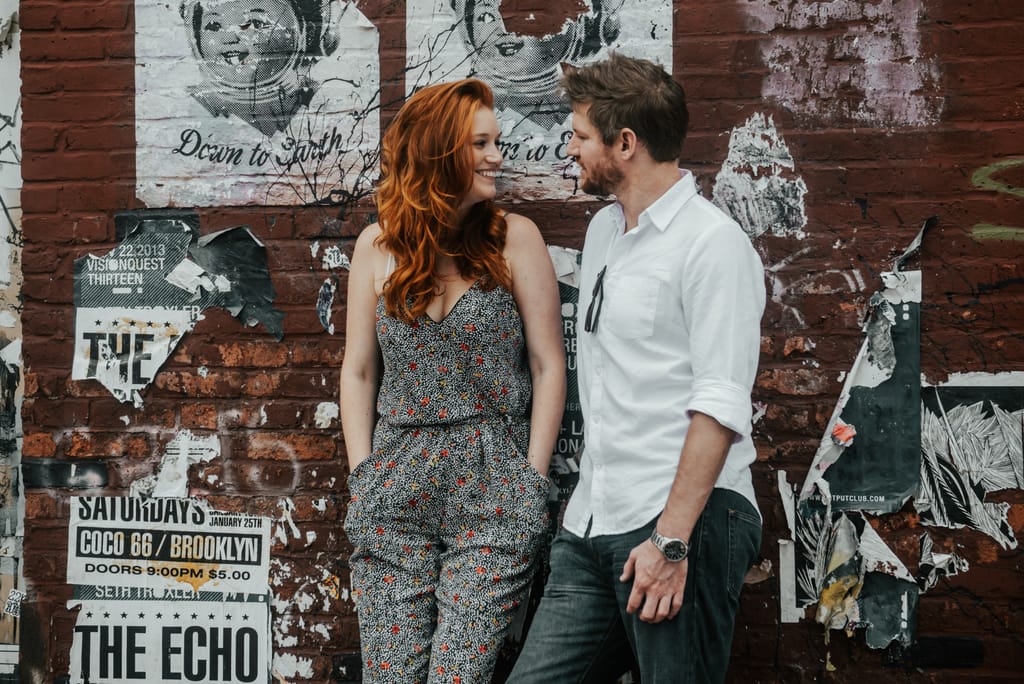 Courtney and Quinn during their engagement session, photograph 6 of 73