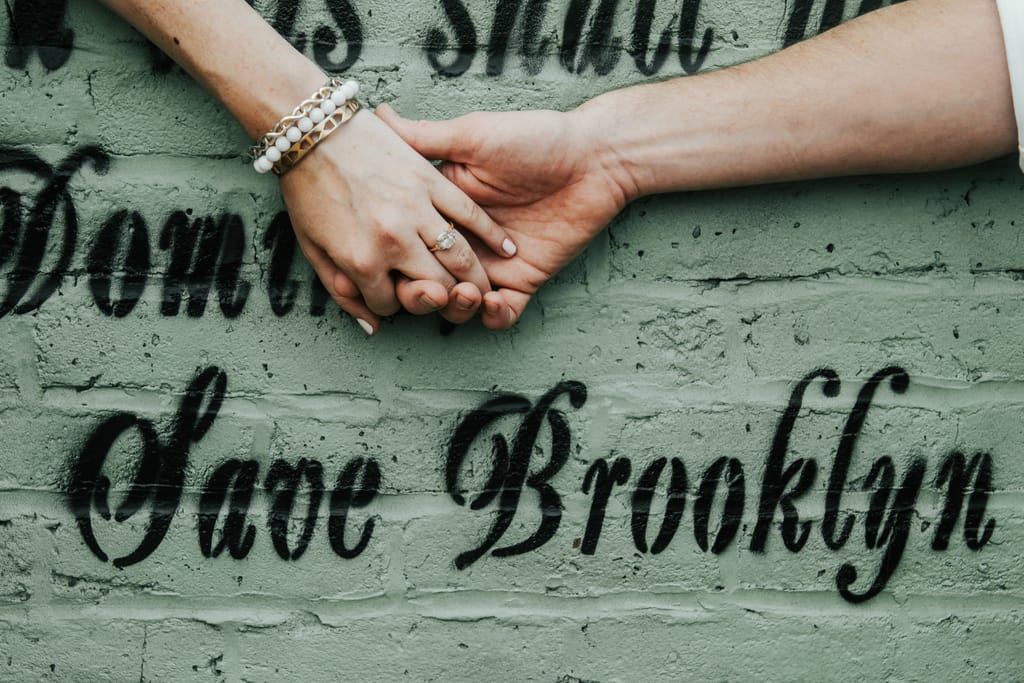 Courtney and Quinn during their engagement session, photograph 8 of 73