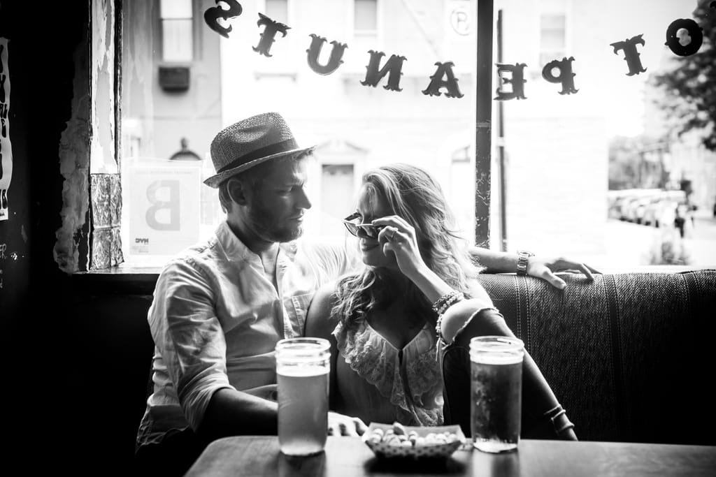 Courtney and Quinn during their engagement session, photograph 38 of 73