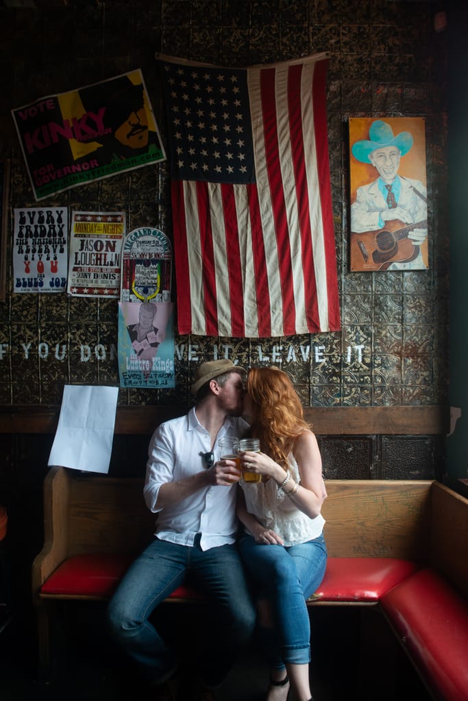 Courtney and Quinn during their engagement session, photograph 50 of 73