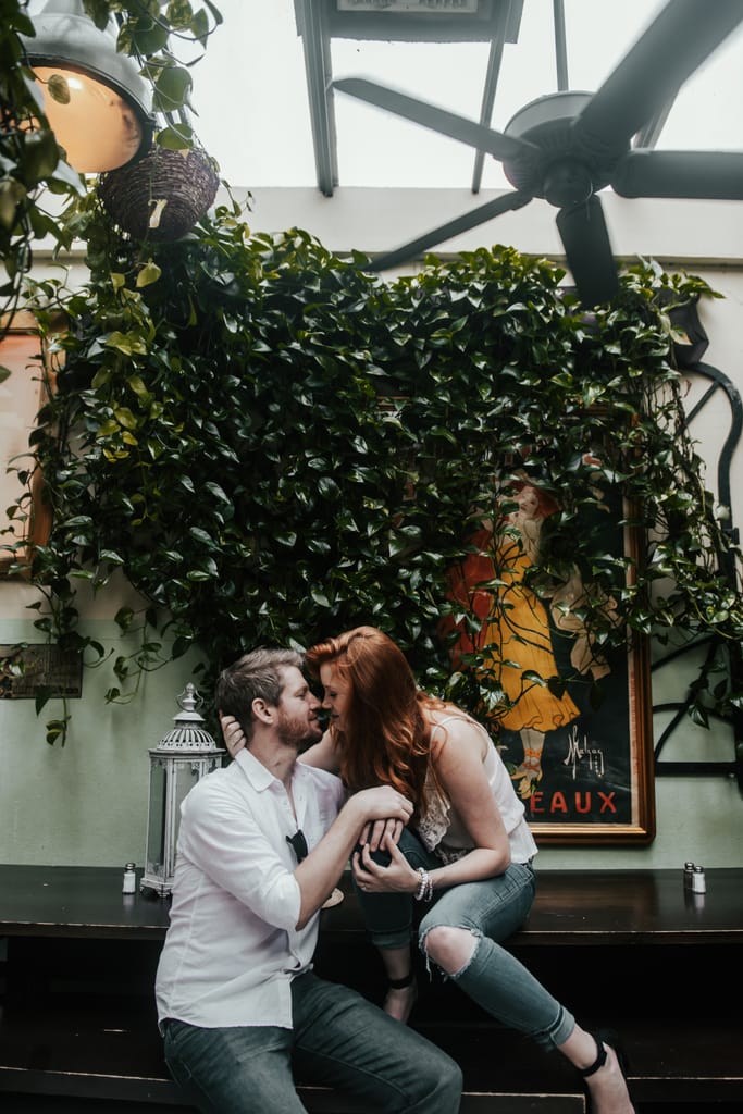 Courtney and Quinn during their engagement session, photograph 65 of 73