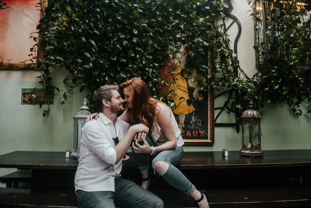 Courtney and Quinn during their engagement session, photograph 64 of 73