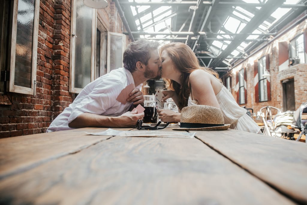Courtney and Quinn during their engagement session, photograph 29 of 73