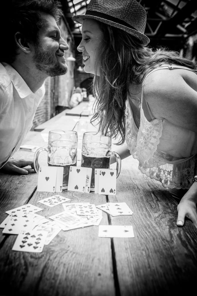 Courtney and Quinn during their engagement session, photograph 25 of 73