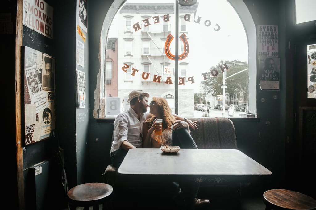 Courtney and Quinn during their engagement session, photograph 40 of 73