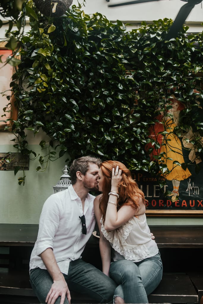 Courtney and Quinn during their engagement session, photograph 63 of 73