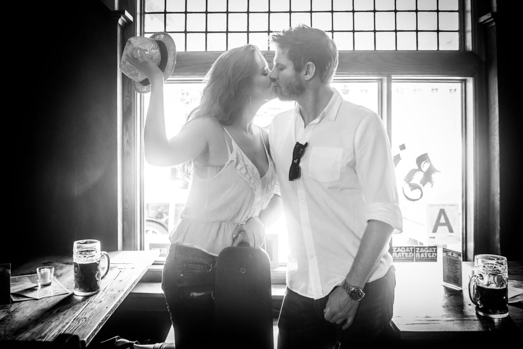 Courtney and Quinn during their engagement session, photograph 21 of 73