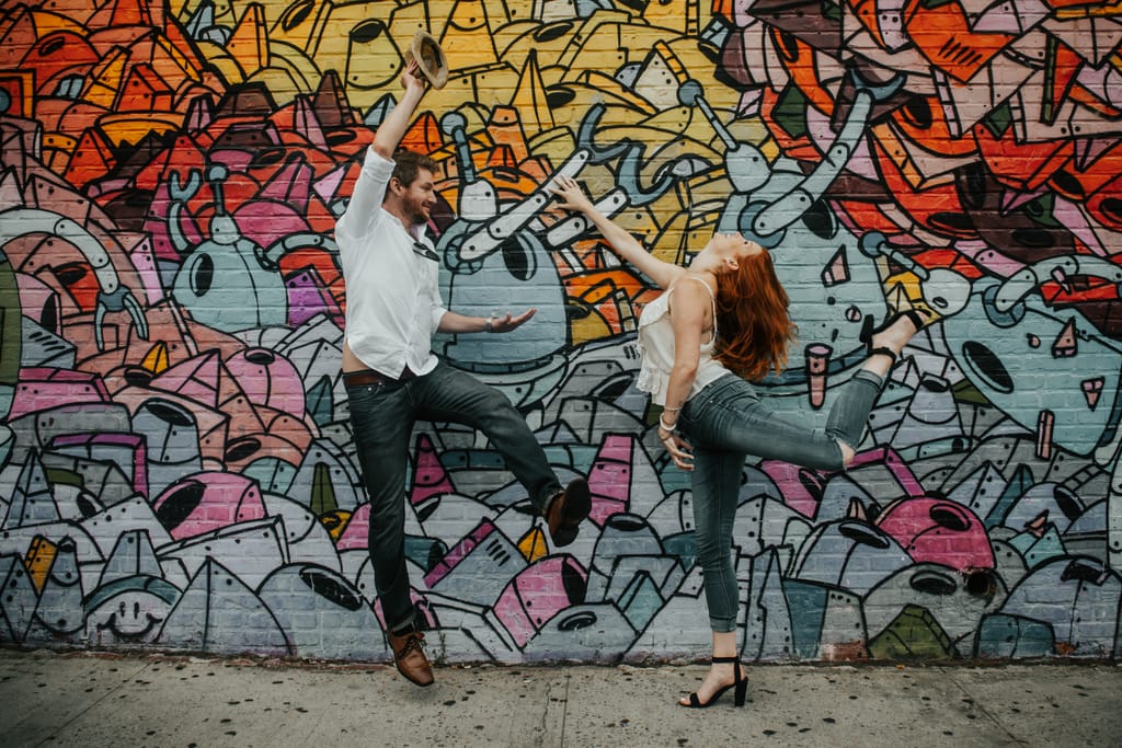 Courtney and Quinn during their engagement session, photograph 55 of 73
