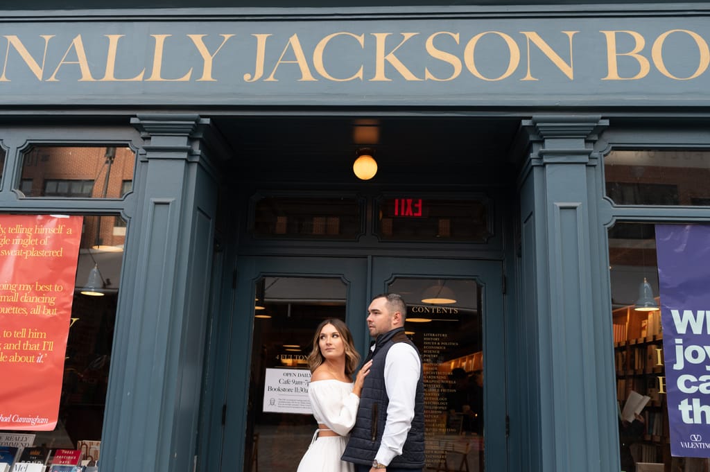 Emily and Griffin during their engagement session, photograph 15 of 57