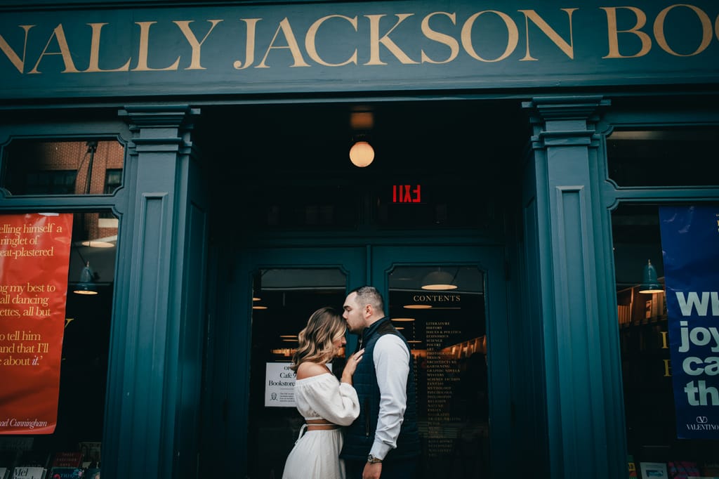 Emily and Griffin during their engagement session, photograph 14 of 57