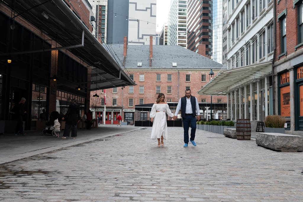 Emily and Griffin during their engagement session, photograph 10 of 57