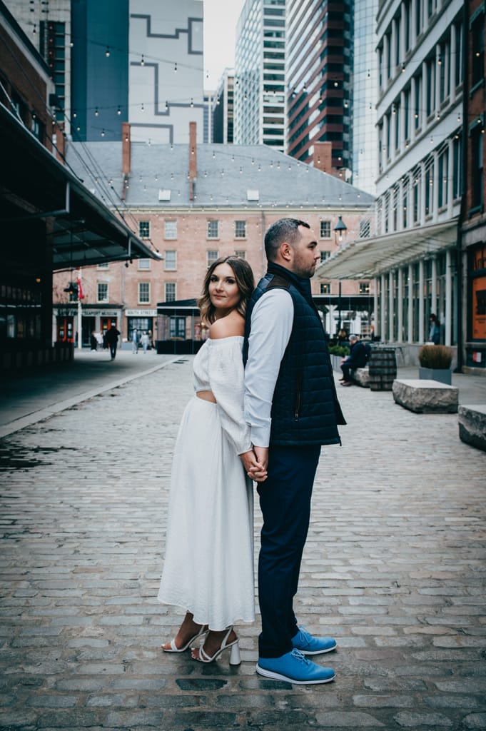 Emily and Griffin during their engagement session, photograph 7 of 57