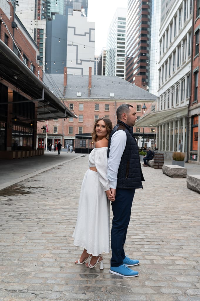 Emily and Griffin during their engagement session, photograph 6 of 57
