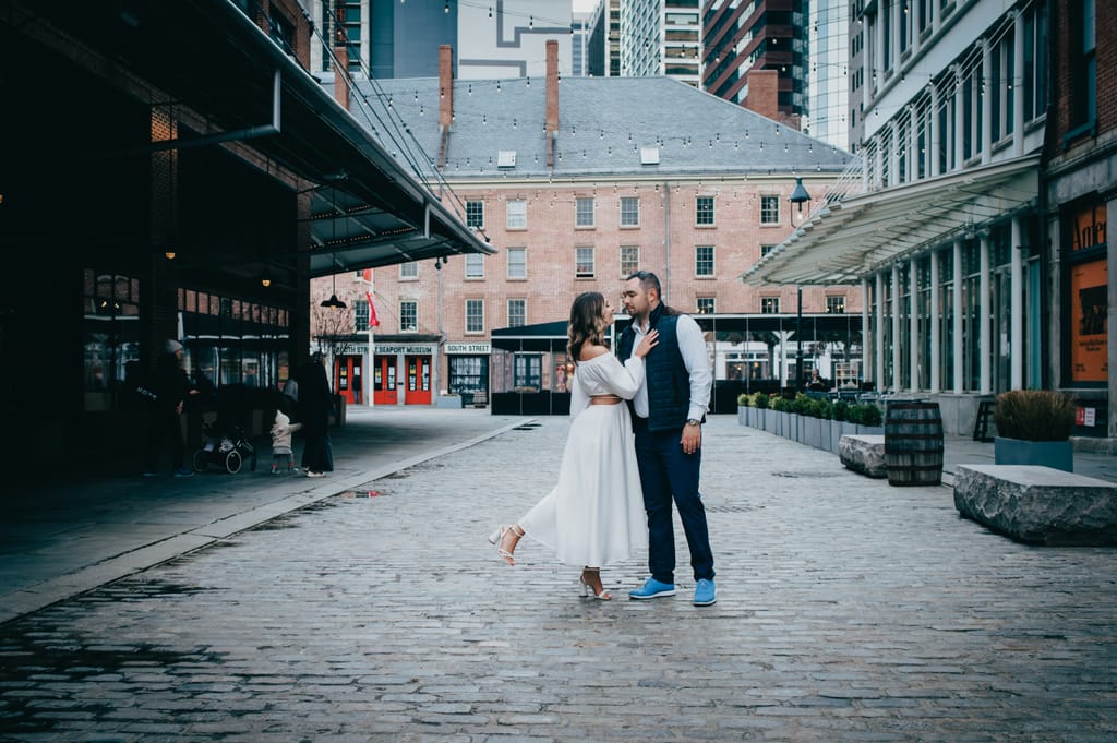 Emily and Griffin during their engagement session, photograph 11 of 57