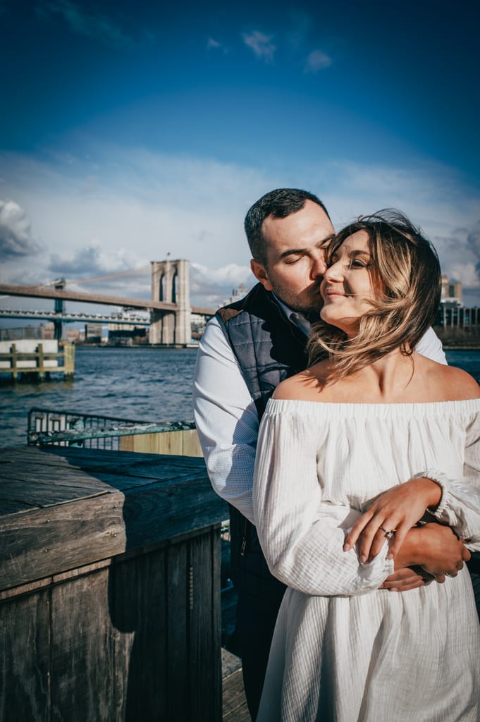 Emily and Griffin during their engagement session, photograph 32 of 57