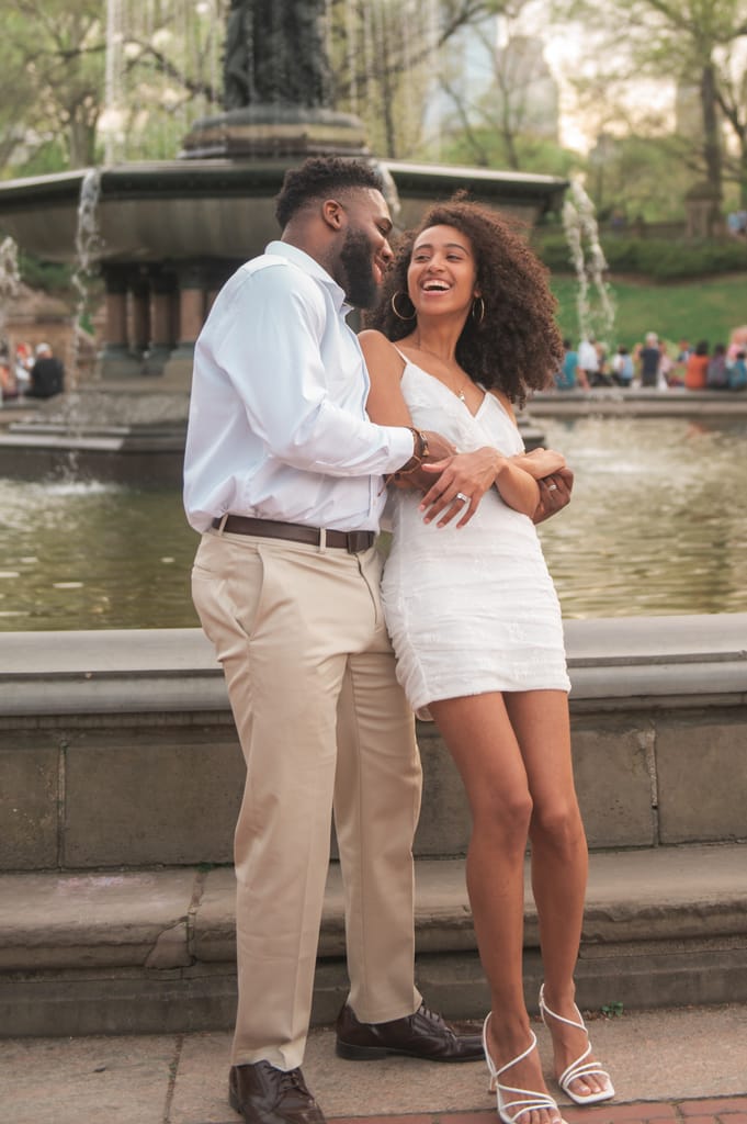 GK and Elan during their engagement session, photograph 21 of 32