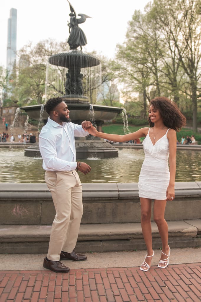 GK and Elan during their engagement session, photograph 20 of 32